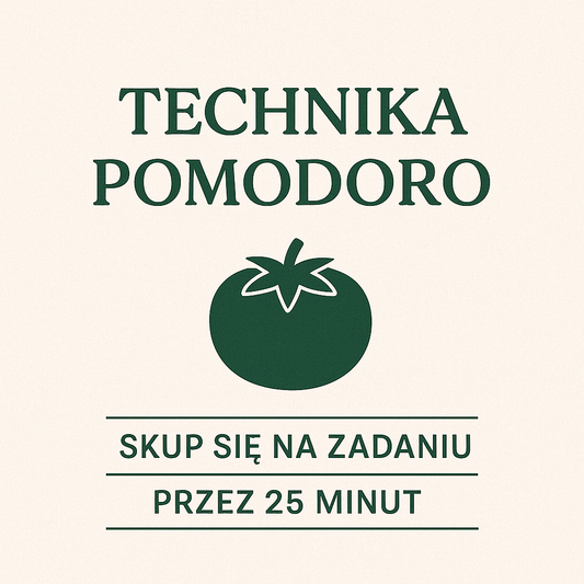 Pomodoro = skupienie i redukcja stresu