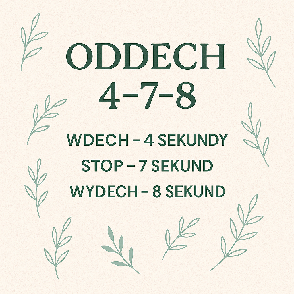 4–7–8 – naturalny uspokajacz umysłu i ciała