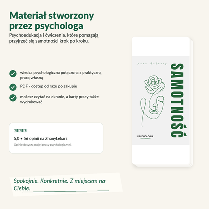 Samotność - bliżej siebie, bliżej innych