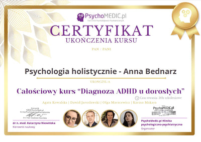 Certyfikat ADHD