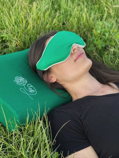 Opaska obciążeniowa na oczy z certyfikatem OEKO-TEX