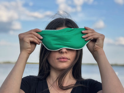 Opaska obciążeniowa na oczy z certyfikatem OEKO-TEX